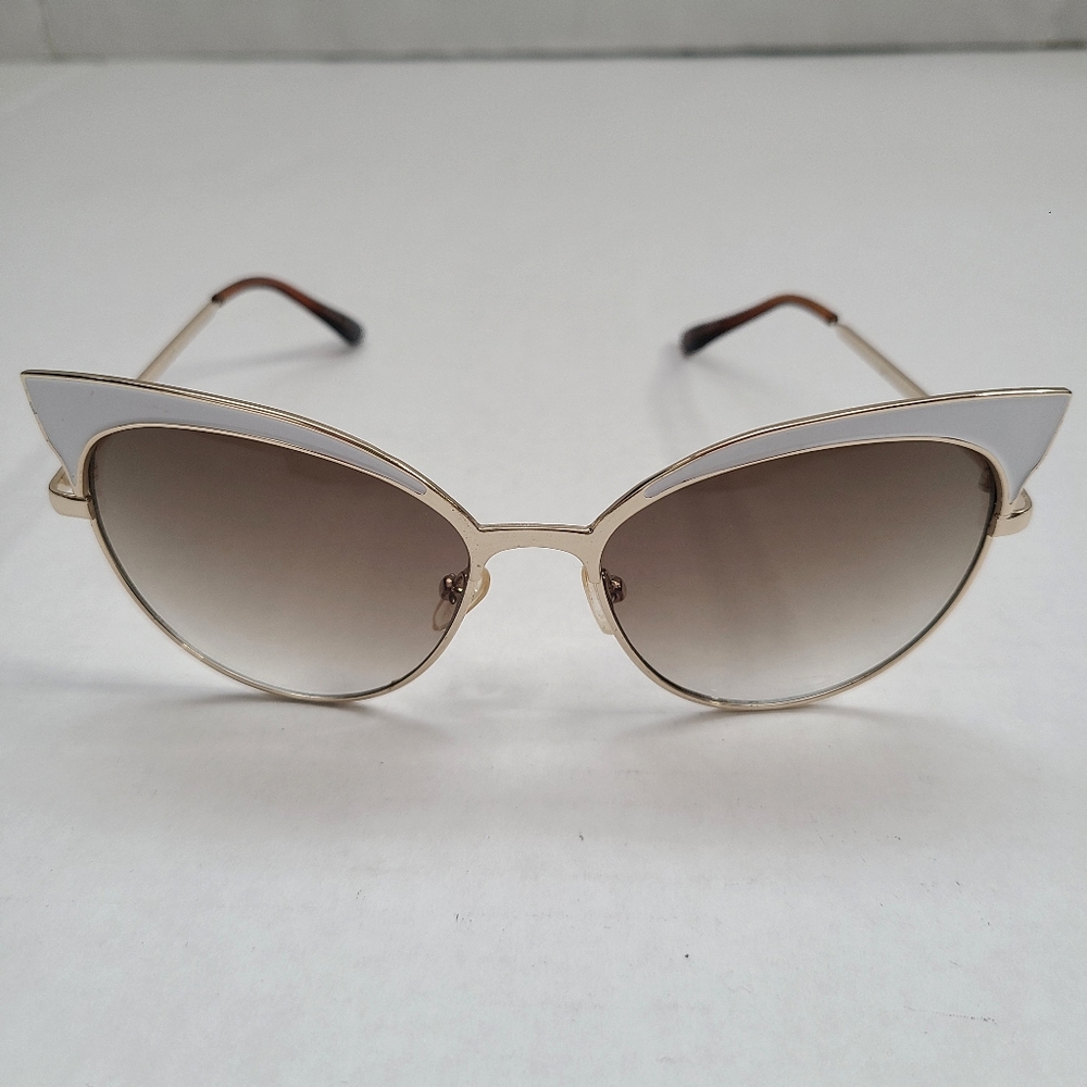 White Cat Eye Vintage Sunglasses